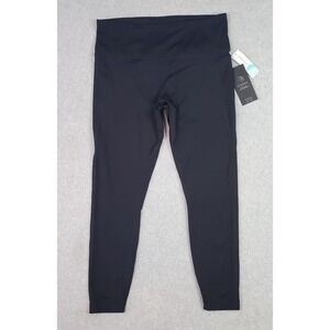 MPG Sport Leggings Womens XL Black Prosper High Waisted Compression Pockets